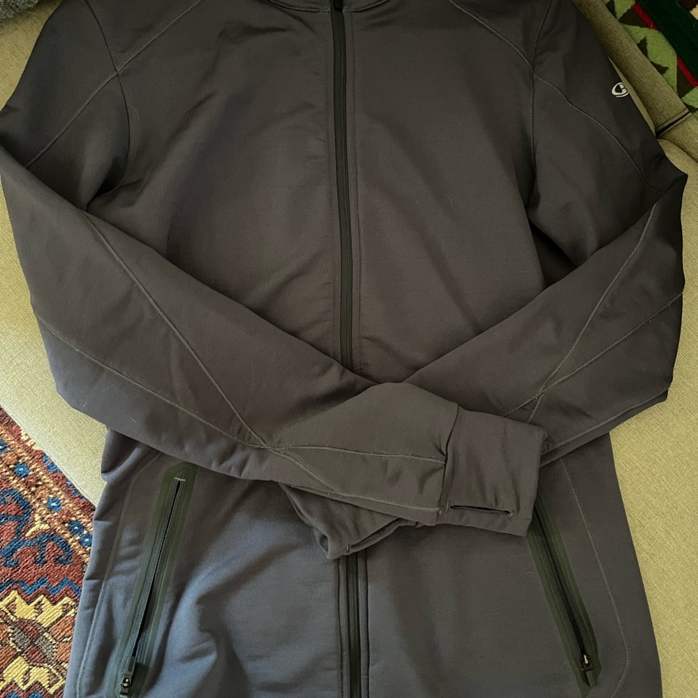 Icebreaker Women’s Dark Gray Merino Wool Performance Jacket